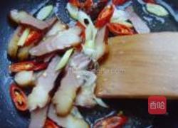 腊肉炒笋尖的做法图解3
