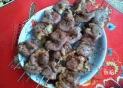 铁锅烤鸡心的做法图解5