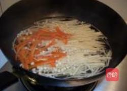 凉拌金针菇的做法图解6