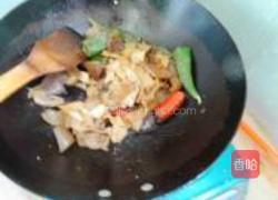 虎皮青椒炒肉皮的做法图解9