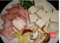 鱼肚档烧豆腐的做法图解2