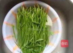 韭菜豆干小炒的做法图解2