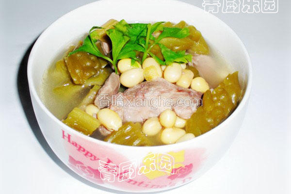 黄豆苦瓜排骨汤