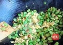 剁椒蚕豆炒鸡蛋的做法图解9