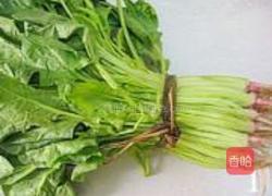 凉拌菠菜的做法图解1