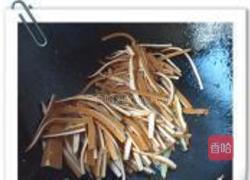 豆丝韭菜的做法图解4