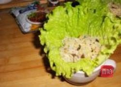 鲜虾生菜杯饭的做法图解8