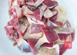 菠萝炒鸡胗的做法图解2
