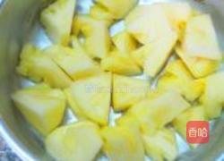 菠萝炒鸡胗的做法图解5