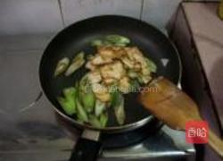 大葱炒豆腐的做法图解7