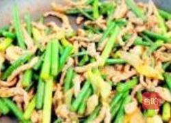 蒜薹肉丝的做法图解7