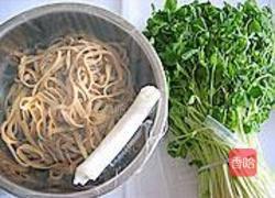 香卤豆皮拌豆苗的做法图解9