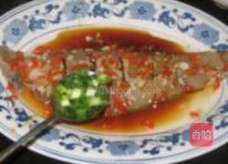 清蒸辣味方板鱼的做法图解5