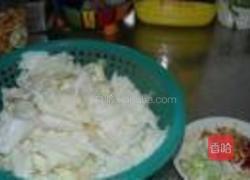 醋溜白菜的做法图解2