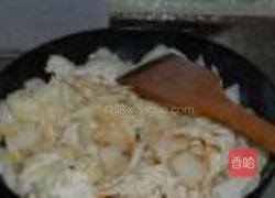 醋溜白菜的做法图解5