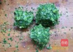 荠菜鲜肉黄金条的做法图解11
