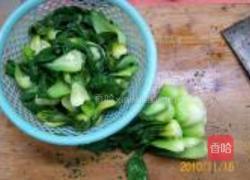 荠菜鲜肉黄金条的做法图解4