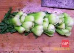 荠菜鲜肉黄金条的做法图解5
