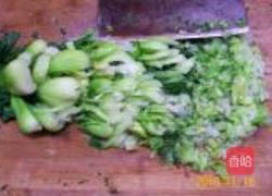 荠菜鲜肉黄金条的做法图解7