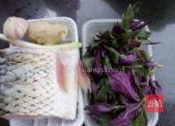 紫苏鱼块的做法图解1