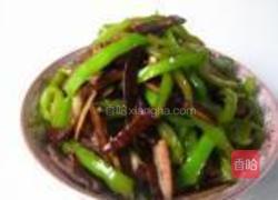 徽茶干青椒肉丝的做法图解12