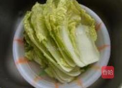白菜炒千张丝的做法图解2