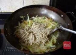 白菜炒千张丝的做法图解9