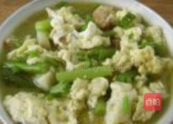 鸡蛋海米炖蒜薹的做法图解7