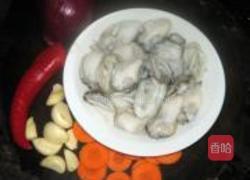 白酒蒜蓉煮生蚝的做法图解1