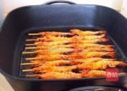 烤虾串的做法图解3