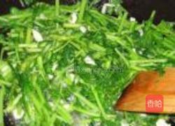 清炒茼蒿的做法图解5