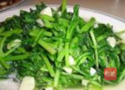 清炒茼蒿的做法图解6