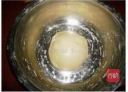 蜜豆软面包的做法图解4