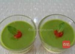 豌豆蓉蛋羹的做法图解12