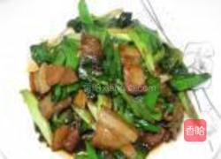 家常炒蒜苗的做法图解6