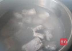 板栗烧寸排的做法图解2