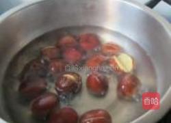板栗烧寸排的做法图解4