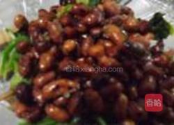 陈醋菠菜花生米的做法图解7