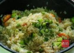 虾仁焖饭的做法图解9
