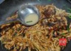 酱爆海蜇鸡丝的做法图解15