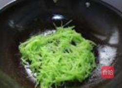 肉臊莴笋丝的做法图解4