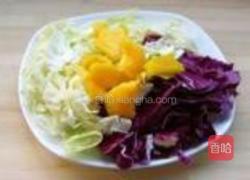 炝拌甘蓝菜的做法图解3