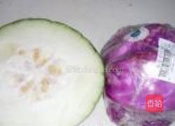 胭脂冬瓜球的做法图解1