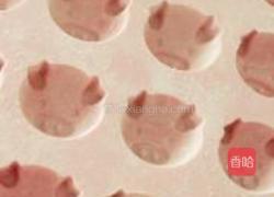 猪头月饼的做法图解8