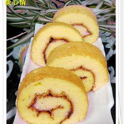 蓝莓蛋糕卷的做法[图]