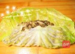 包菜肉卷的做法图解4