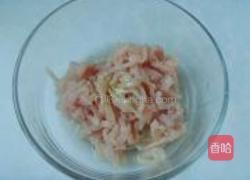 京酱肉丝的做法图解3