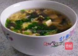 紫菜豆腐汤的做法图解7