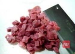 腰果炒牛肉的做法图解3