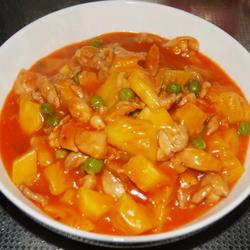 菠萝鸡丁的做法[图]